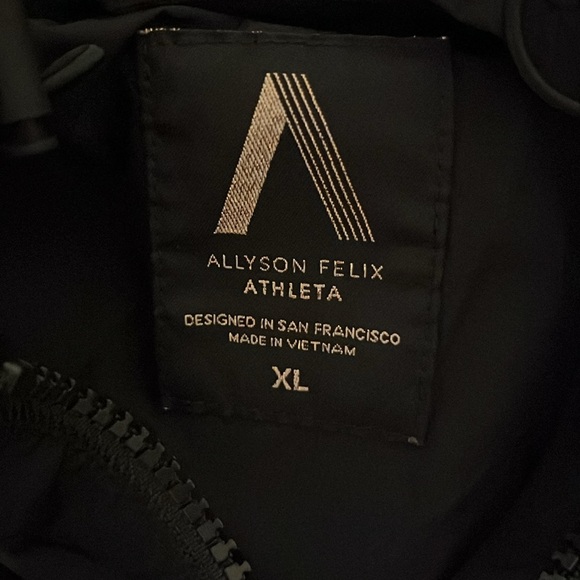 Athleta black jacket size XL - Picture 5 of 5